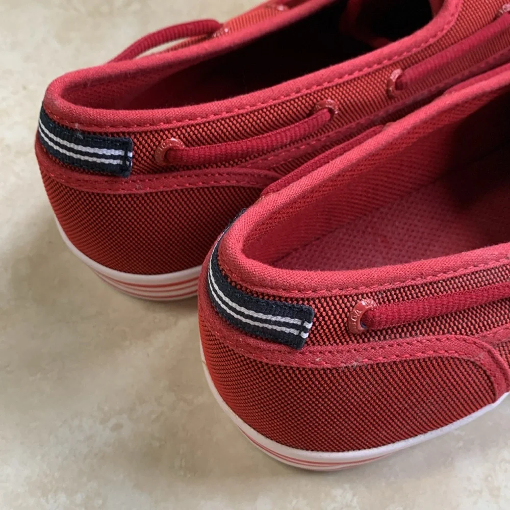Red Nautica Boat Shoe Size 12 - Picture 5 of 6